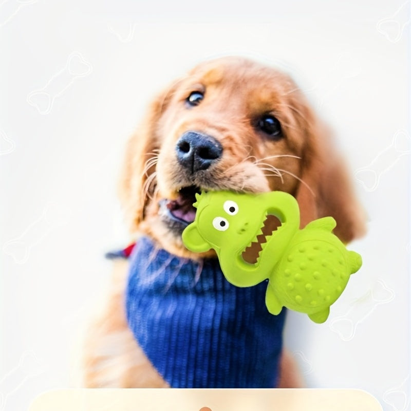 Adorable Monster Durable Rubber Dog Toy Aggressive Chewers